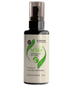  - M33+ Mikrobiotický ústny sprej