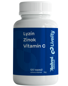  - Lyzín - zinok - vitamín C