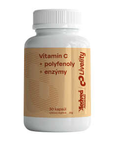  - Vitamín C + antioxidanty + enzýmy